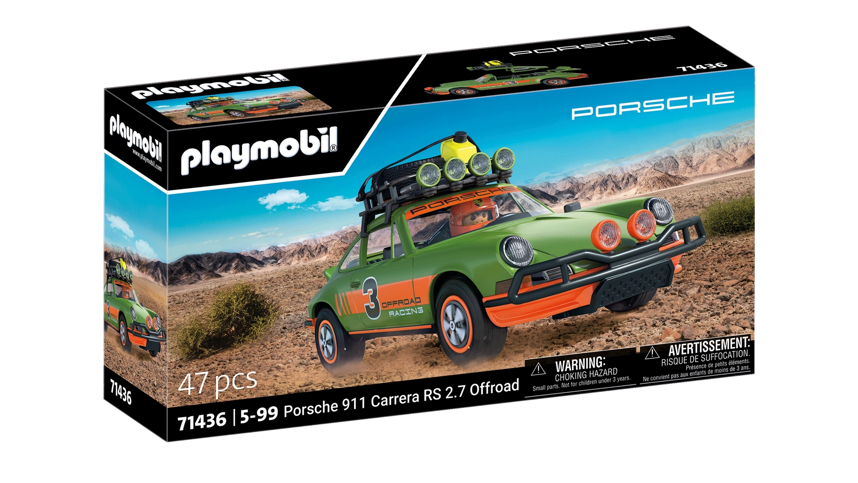 Porsche 911 carrera rs 27 offroad Playmobil цена и фото