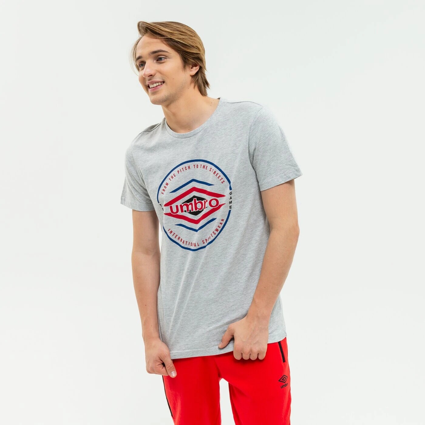 

Футболка Umbro Weeley, серый
