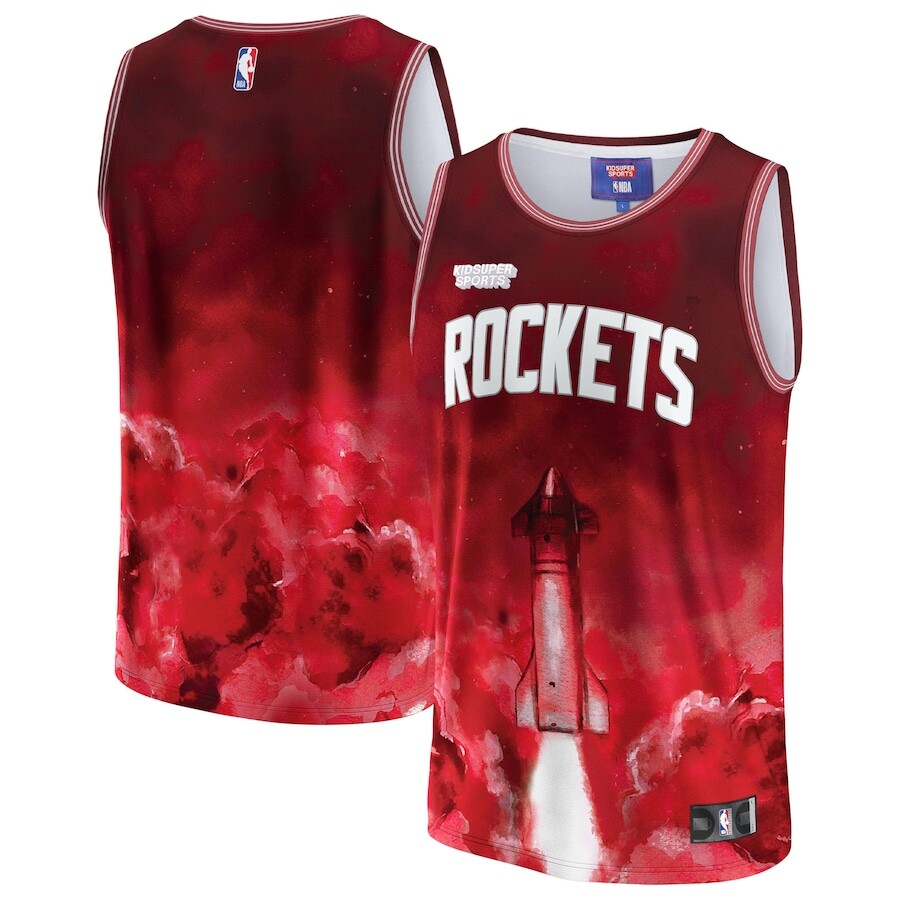 

Джерси KidSuper Houston Rockets, красный