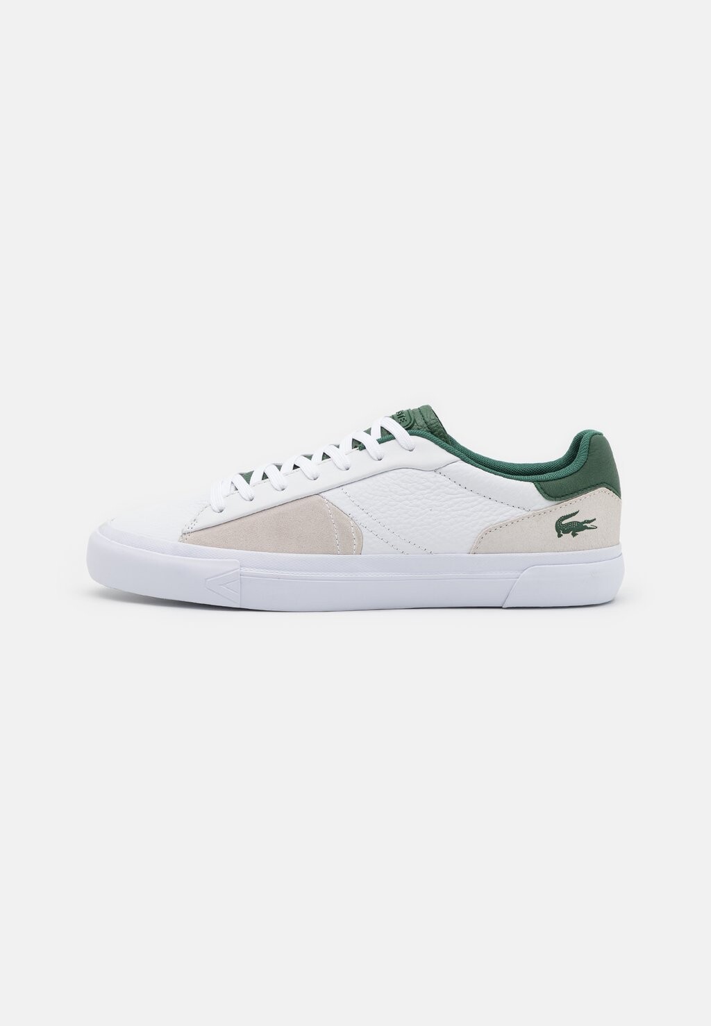 

Полукеды Lacoste, белый/темно-зеленый