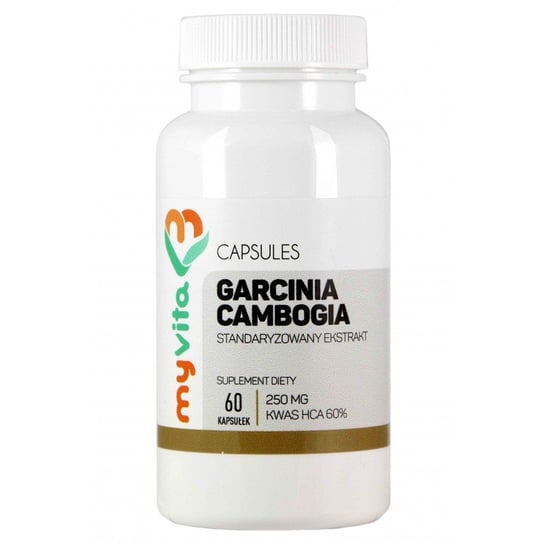 MyVita Гарциния камбоджийская 250 мг, 60 капсул. (60% ГКА)