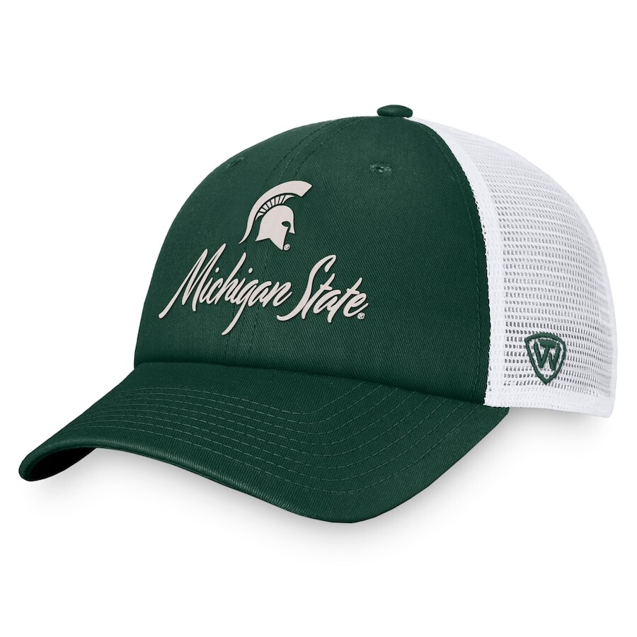 

Бейсболка Top of the World Michigan State Spartans, зеленый