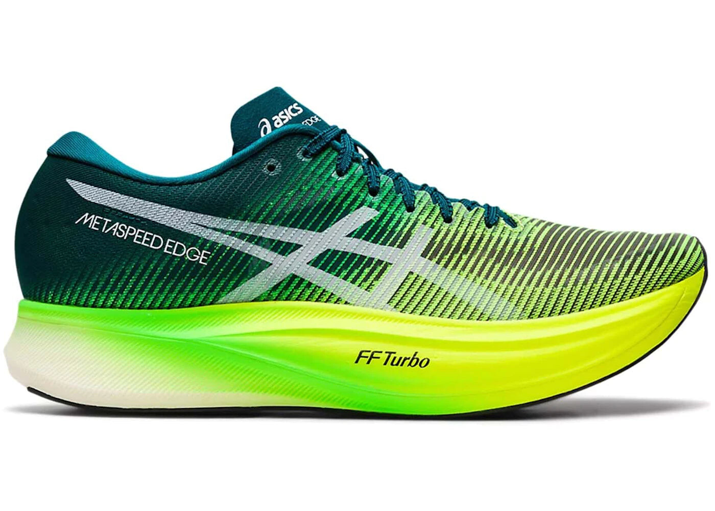 

Кроссовки мужские Asics Metaspeed Edge + Velvet Pine Safety, разноцветный