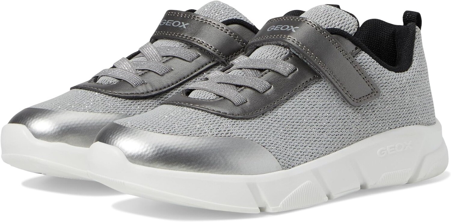 

Кроссовки Aril 12 Geox, цвет Dark Silver/Black