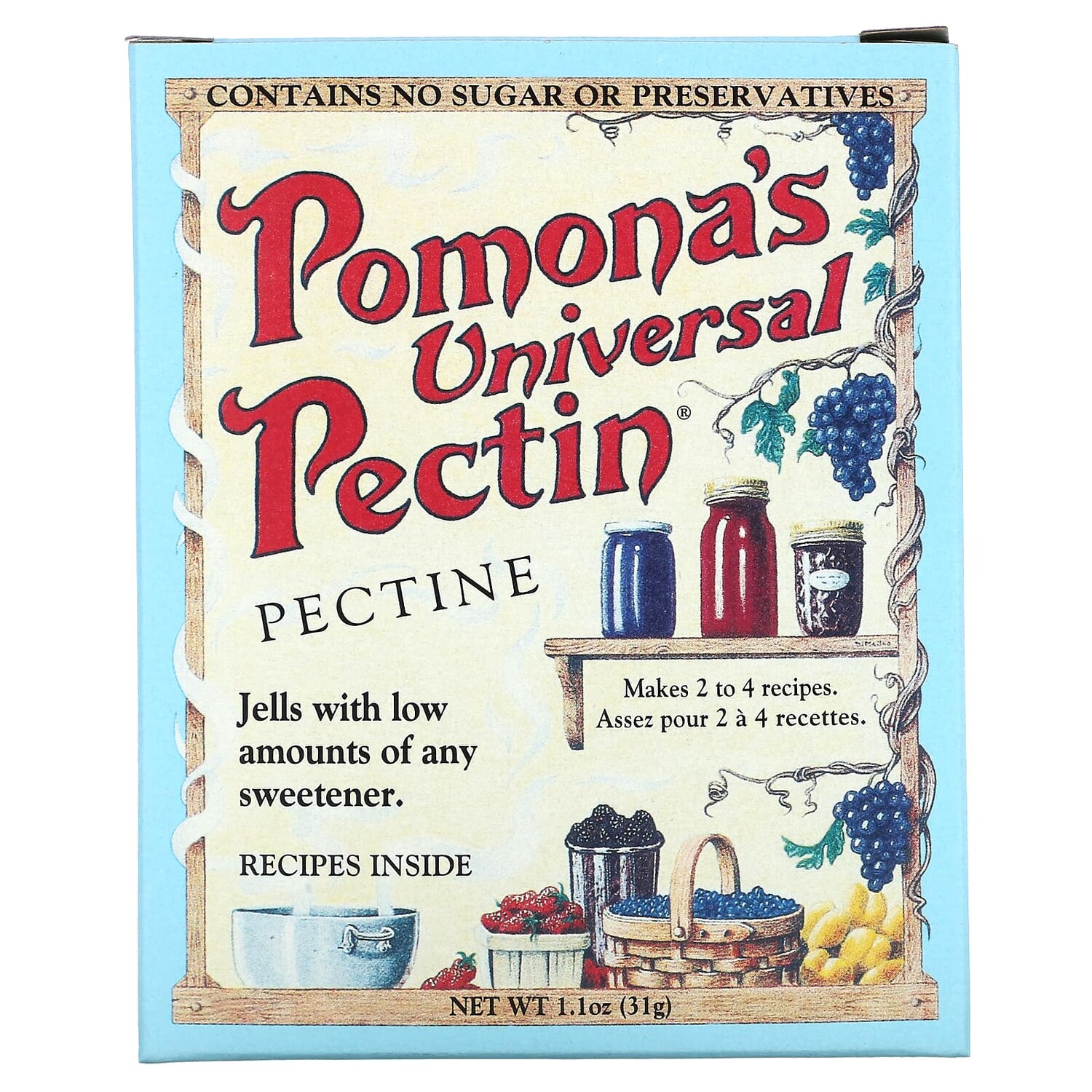 

Пектин, 31 г (1,1 унции), Pomona's Universal Pectin