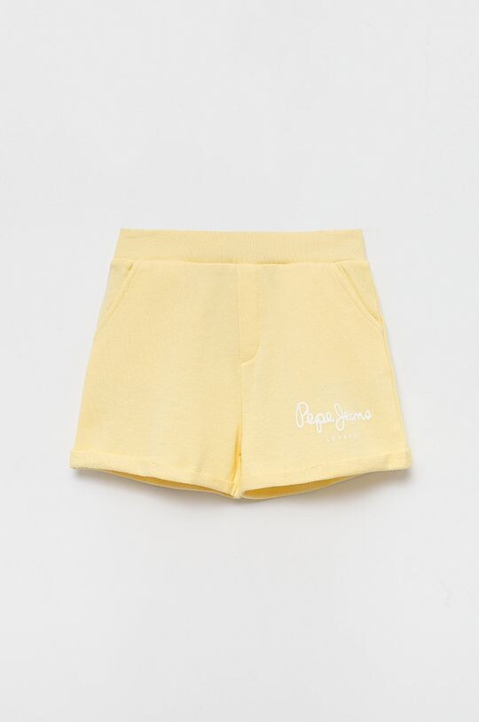 

Детские шерстяные шорты Pepe Jeans, желтый