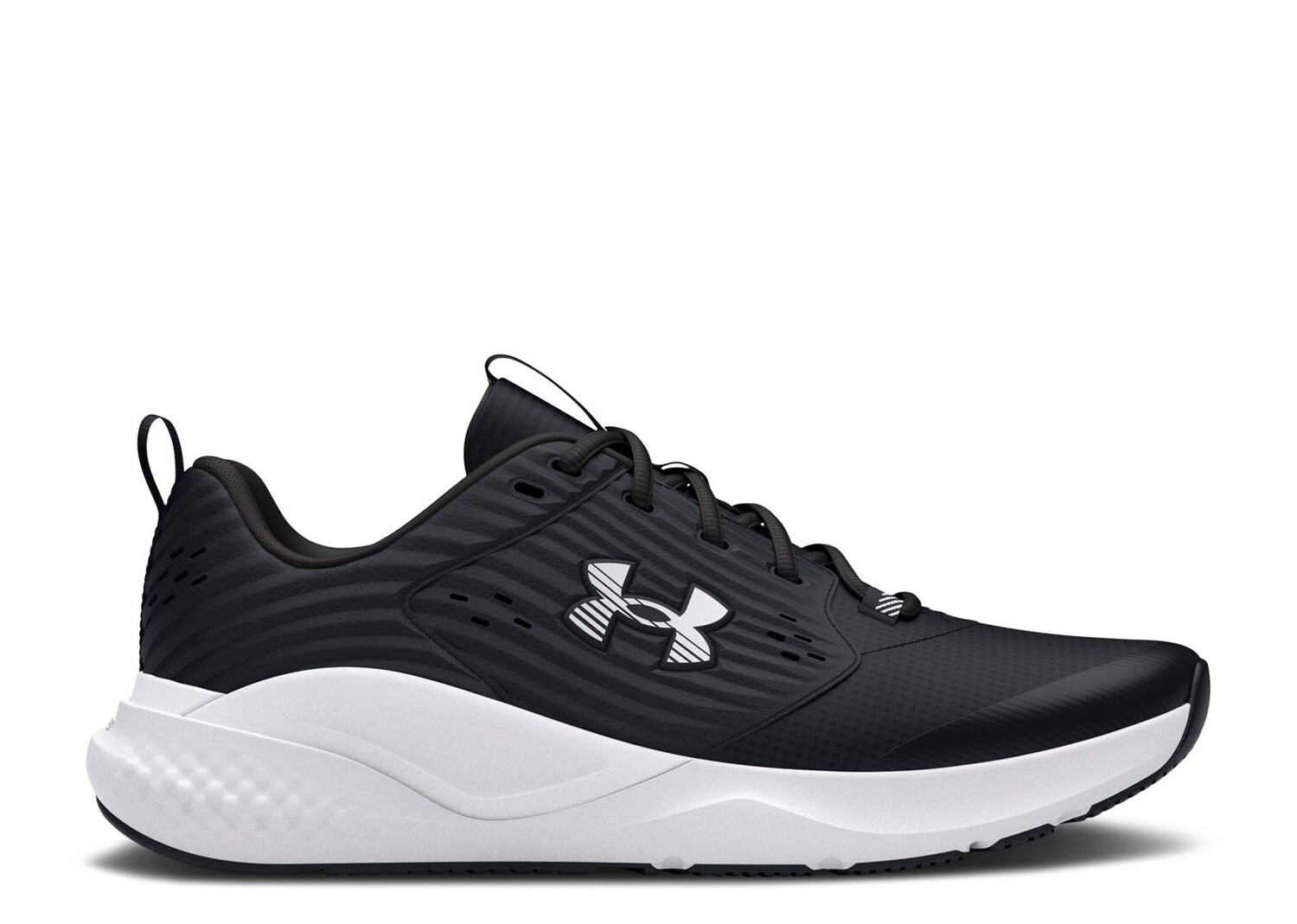 

Кроссовки Under Armour Charged Commit 4 'Black White', черный
