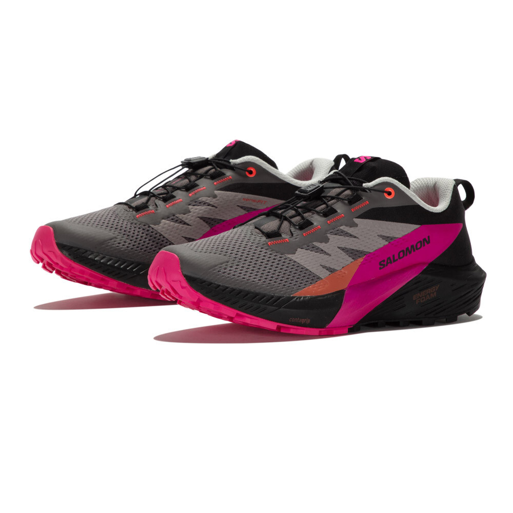 

Кроссовки для бега Salomon Sense Ride 5 Trail, розовый, Розовый;черный