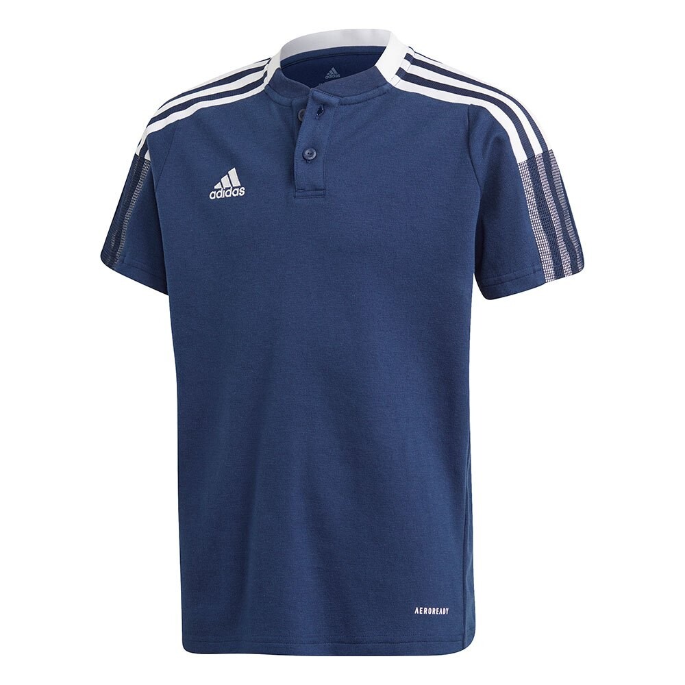 

Поло с коротким рукавом adidas Tiro 21, синий