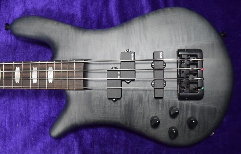Басс гитара Spector Euro 4 LX, Black Stain Matte / Rosewood цена и фото
