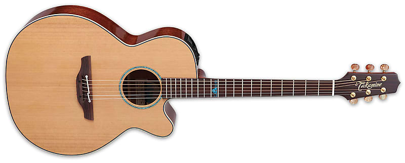 Акустическая гитара Takamine TSF40C Natural Gloss NEX Acoustic-Electric Guitar-SN0989-PLEK'd-Aeris Packaging акустическая гитара larrivee d 44r legacy series acoustic guitar