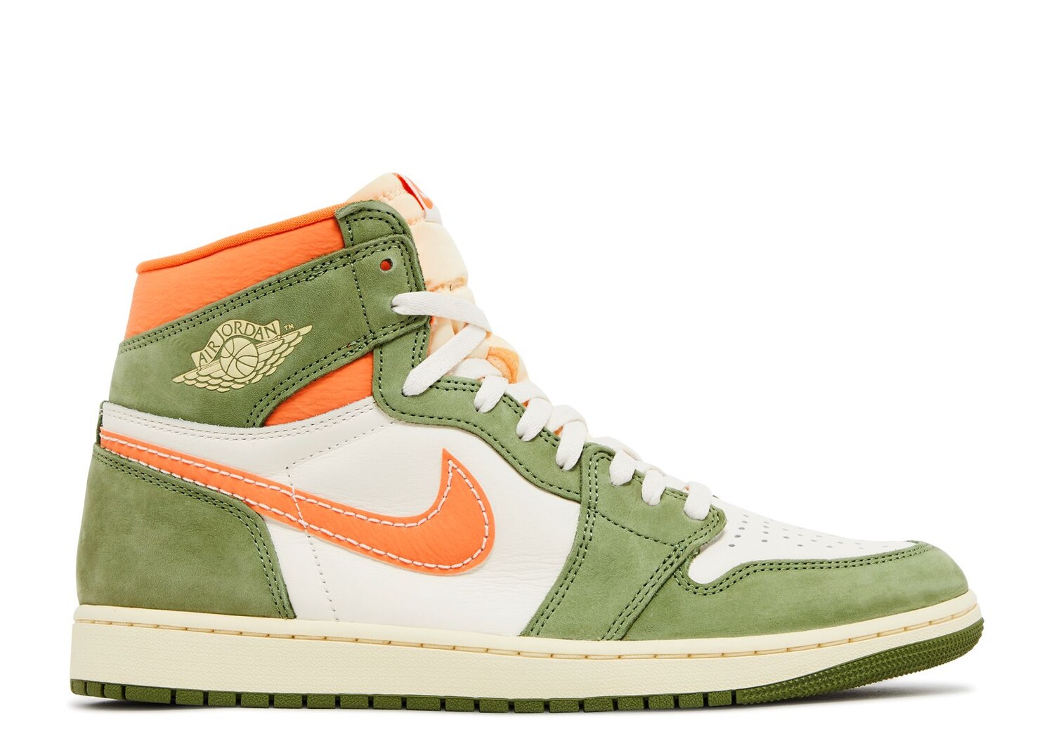 Кроссовки Air Jordan Air Jordan 1 Retro High Og 'Craft - Celadon', зеленый