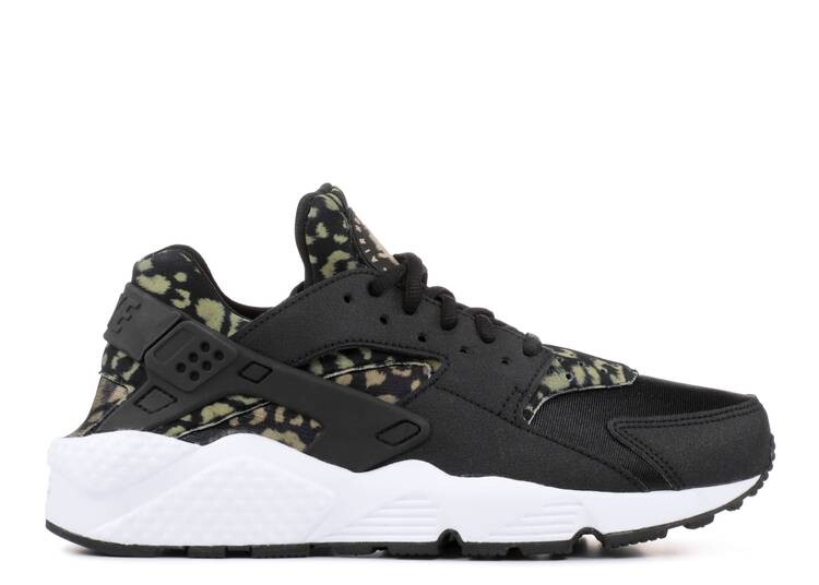 

Кроссовки Nike WMNS AIR HUARACHE PRINT 'LEOPARD', черный