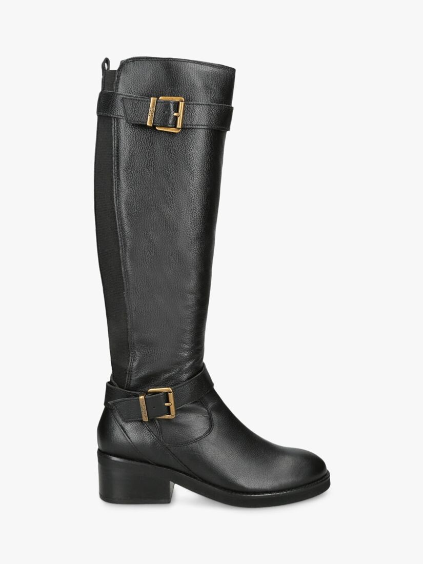 

Кожаные сапоги до колена Highgate Rider KG Kurt Geiger, черный