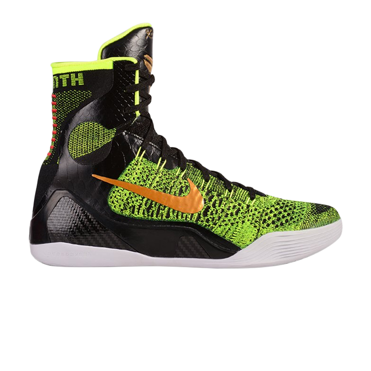 Кроссовки Nike Kobe 9 Elite 'Victory', зеленый кроссовки nike kobe 9 eybl peach jam зеленый