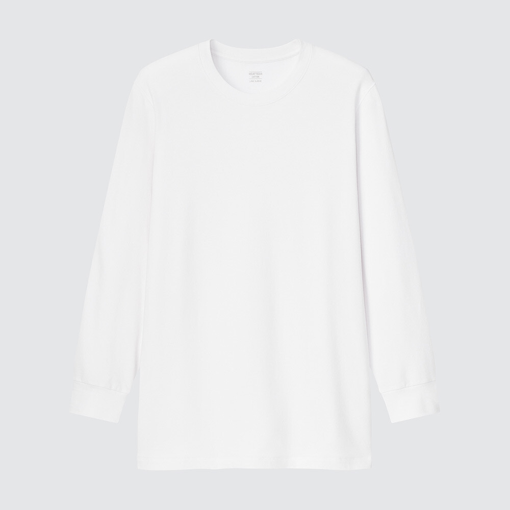 

Футболка Uniqlo Duoshuan HEATTECH мужская, жемчужно-белый