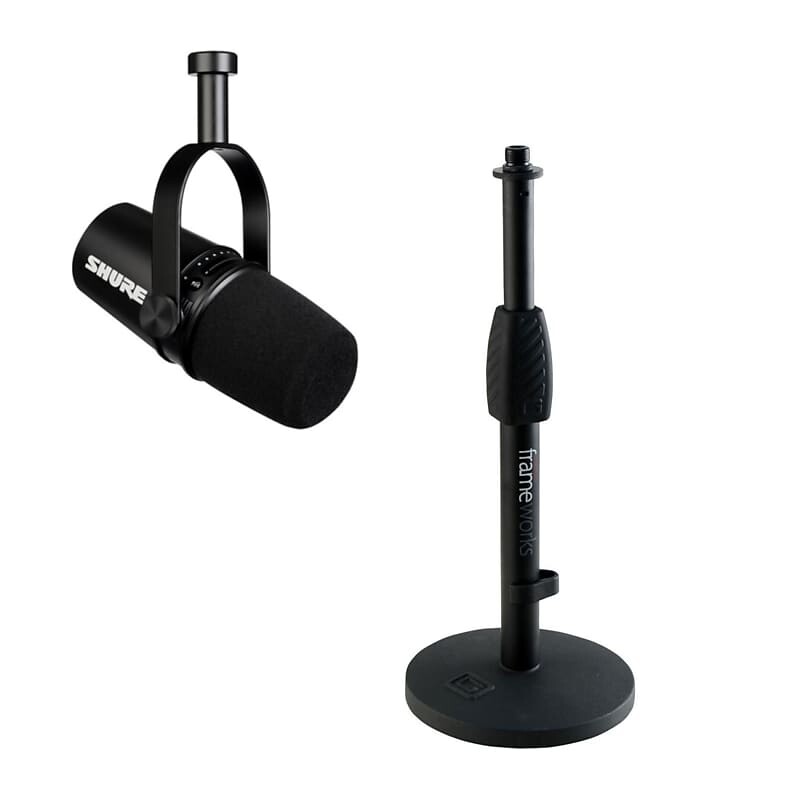 

Микрофон для подкастов Shure MV7-0601-PK1-K