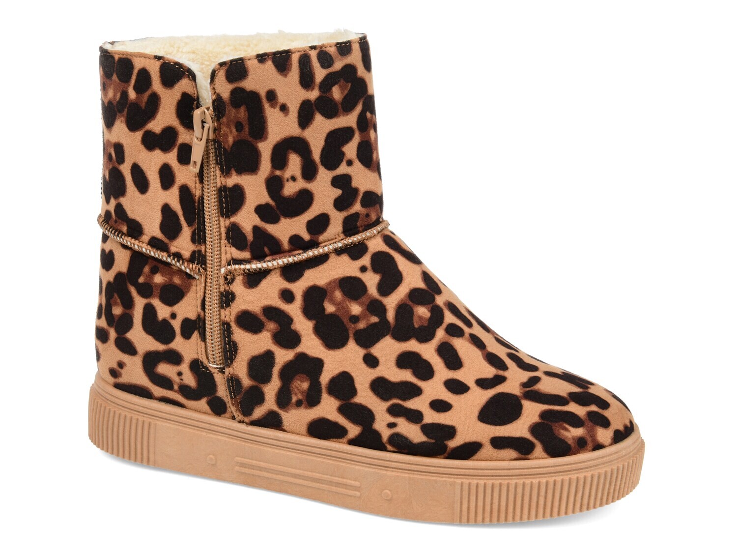 

Ботинки Stelly из коллекции Journee Journee Collection, цвет Light Brown/Black Leopard Print