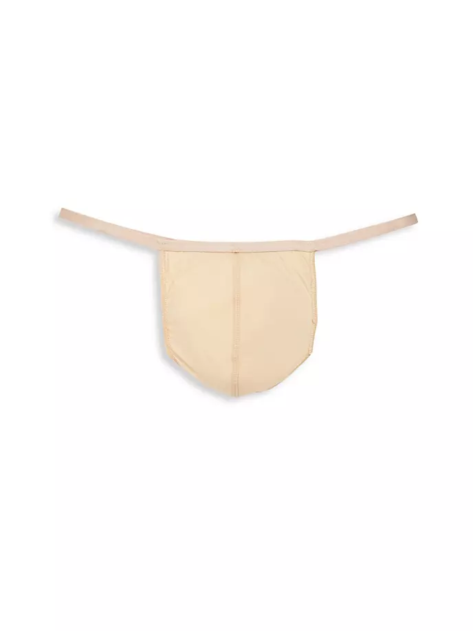 

Плюмовые стринги Hom, цвет skin