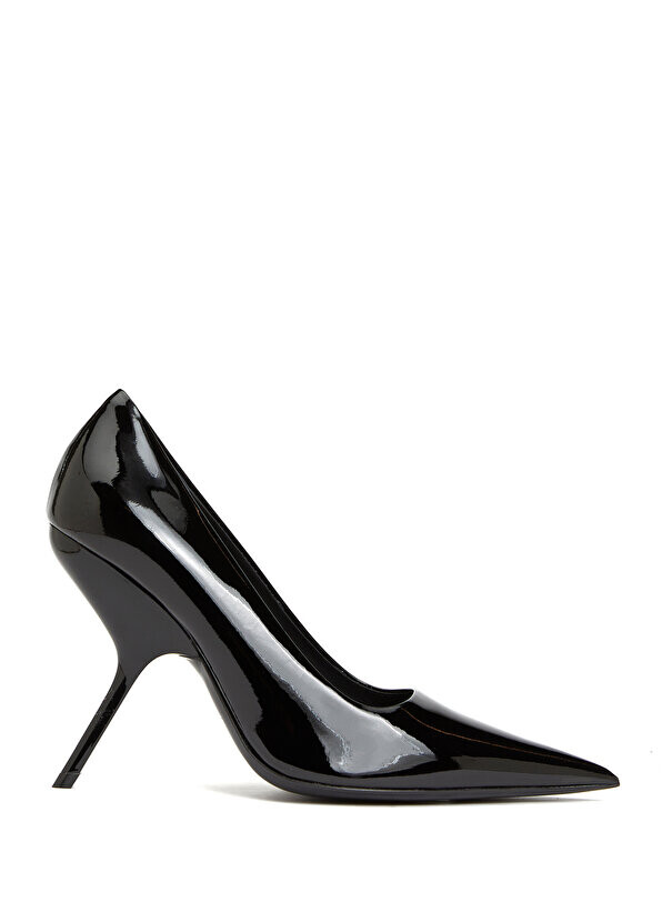 

Черные кожаные туфли на высоком каблуке Ferragamo