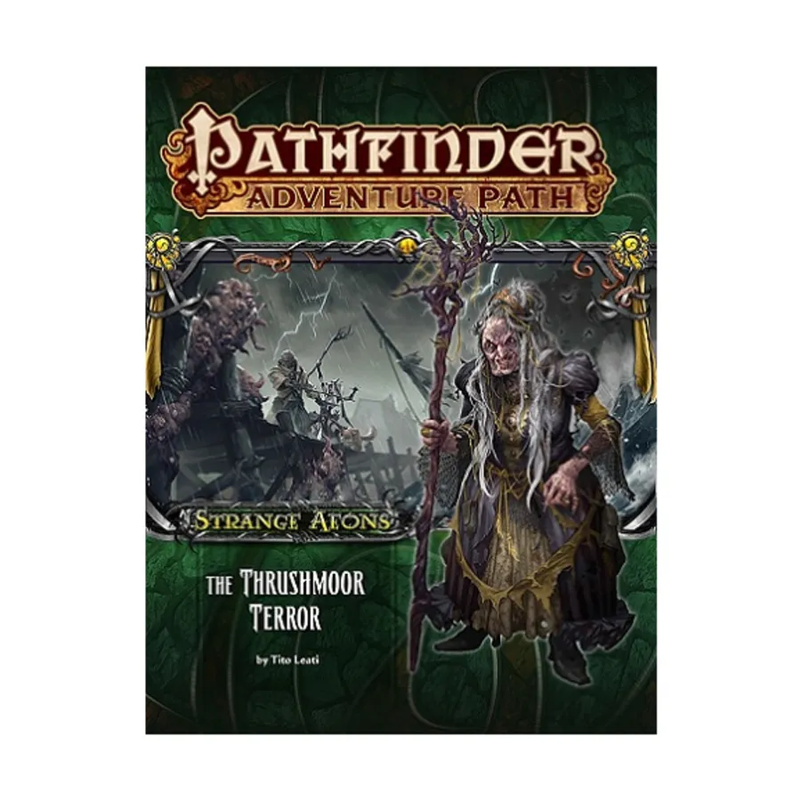 

#110 "Strange Aeons #2 - The Thrushmoor Terror", Pathfinder Roleplaying Game (1st Edition) - Adventure Path #091 - #120, мягкая обложка