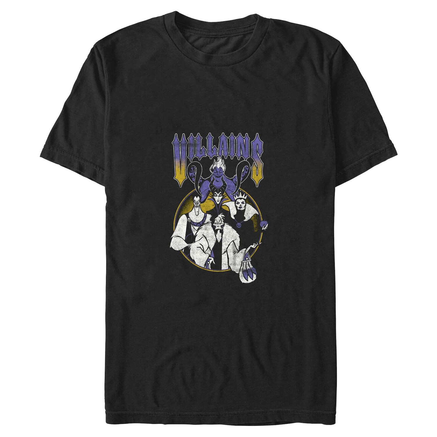 

Футболка с рисунком бойфренда в металлическом стиле Disney Villains Juniors Disney