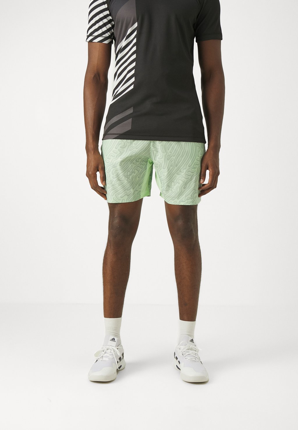 Спортивные шорты Ergo Short Pro Adidas, цвет semi green spark/silver green