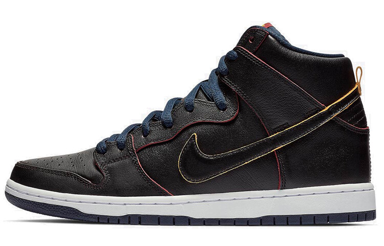 

Кроссовки унисекс для скейтбординга Nba X Nike Sb Dunk High Pro Cavs Черный/Черный-College Navy-Team/Красный