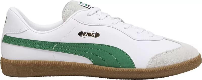 

Футбольные бутсы для игры в помещении Puma King 21, белый/зеленый