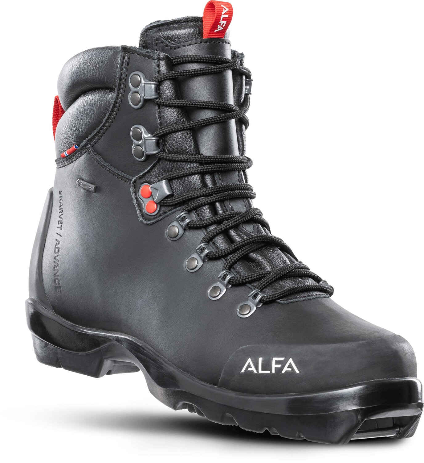

Ботинки для беговых лыж Skarvet Advance GTX — женские ALFA, черный