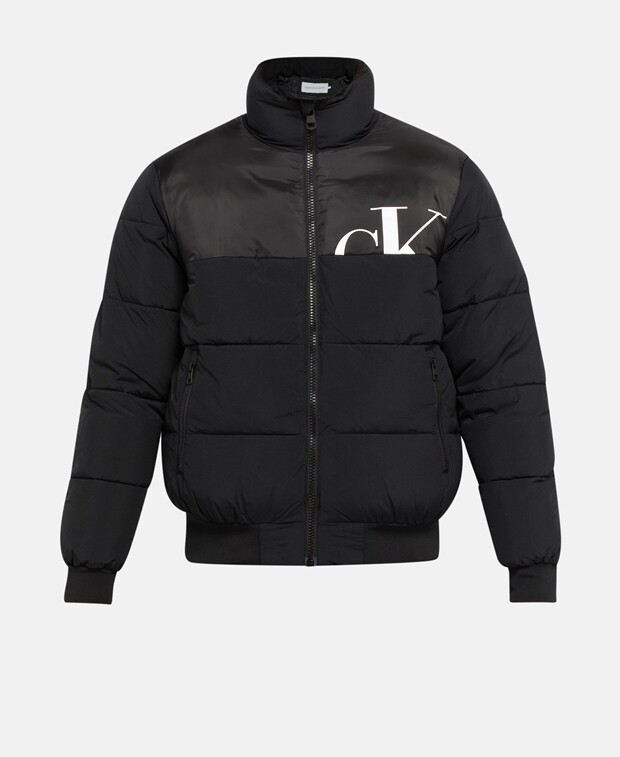 

Стеганая куртка Calvin Klein Jeans, черный