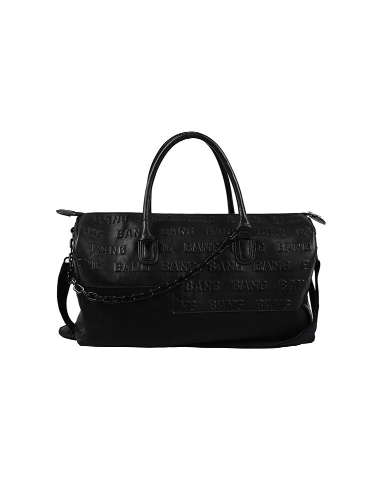 

Сумка дорожная POIZON Unisex через плечо, черный