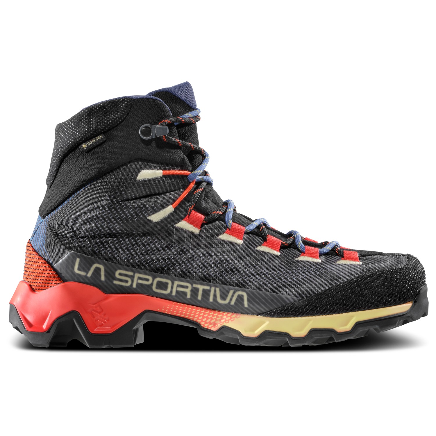Ботинки для прогулки La Sportiva Women's Aequilibrium Hike GTX, цвет Carbon/Cherry Tomato ботинки для прогулки la sportiva women s tx hike mid gtx цвет topaz carbon