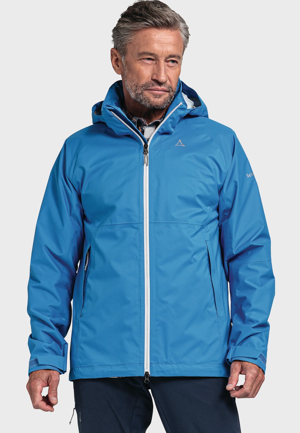 Дождевик/водоотталкивающая куртка Schöffel, цвет blau дождевик водоотталкивающая куртка eiriken luhta цвет dunkel blau