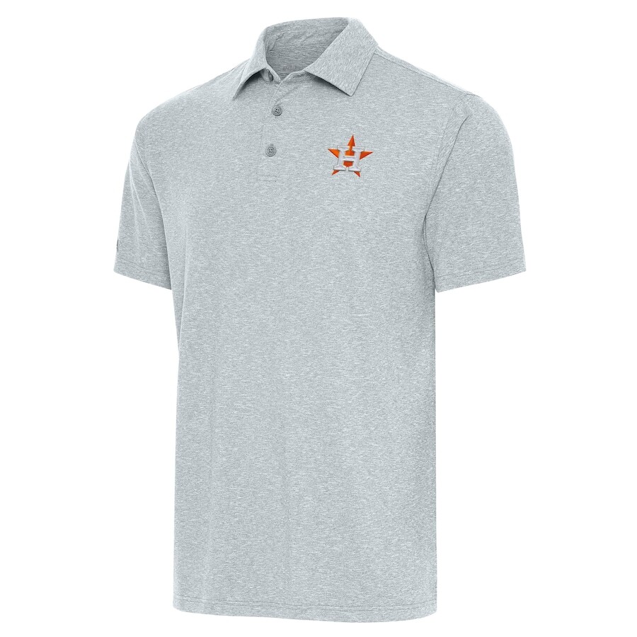 

Поло с коротким рукавом Antigua Houston Astros, серый