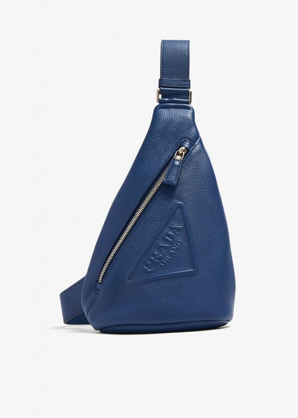 

Сумка Prada Cross Leather, синий
