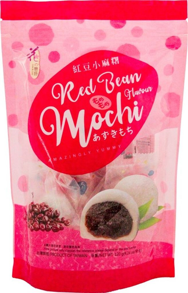 

[120 г] Love & Love Mochi красная фасоль / клейкий рисовый пирог со вкусом красной фасоли / аромат красной фасоли