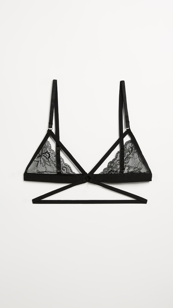 

Бюстгальтер Honeydew Intimates Lucy Elastic & Lace, черный