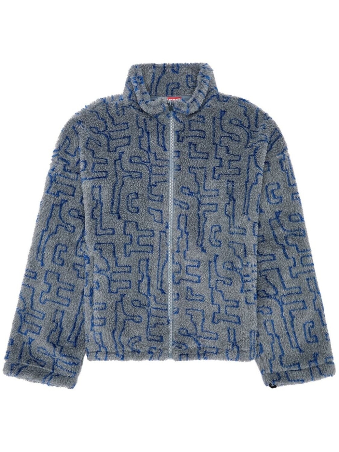 

Diesel флисовый бомбер S-Luck, серый