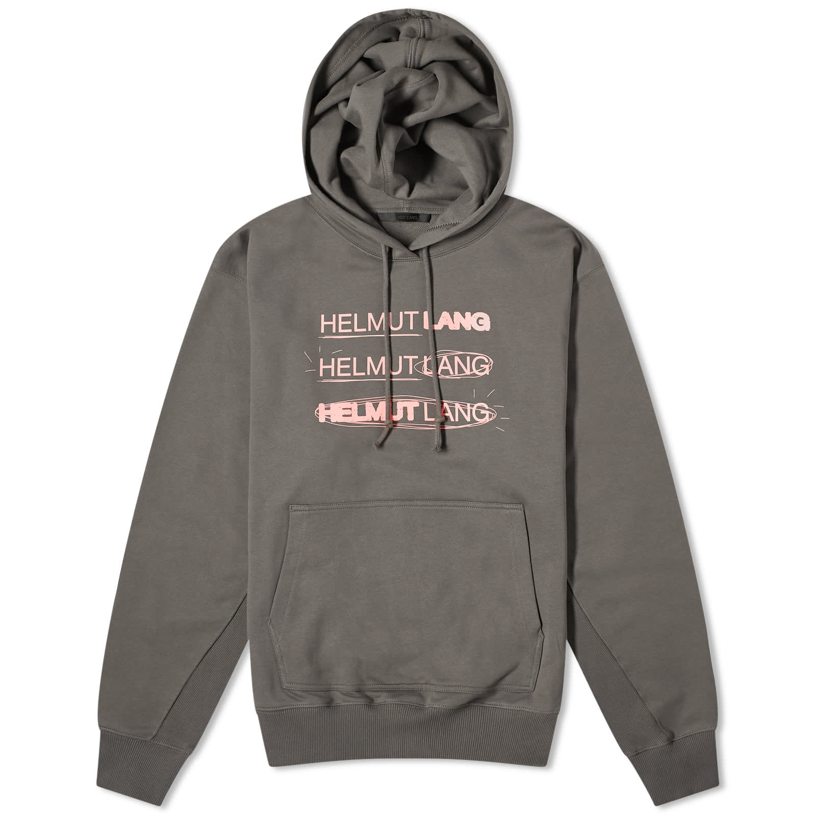 Худи Helmut Lang Outer Space, цвет Ash