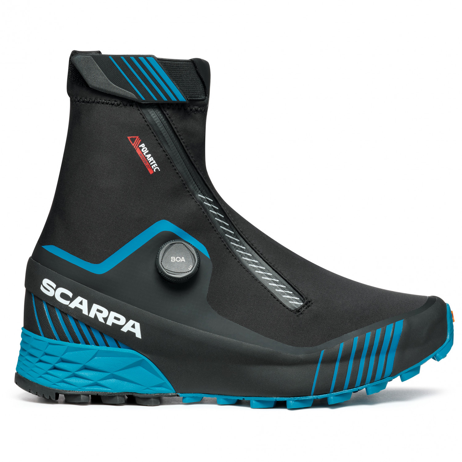 Кроссовки для бега по пересеченной местности Scarpa Ribelle Run Kalibra G, цвет Black/Azure