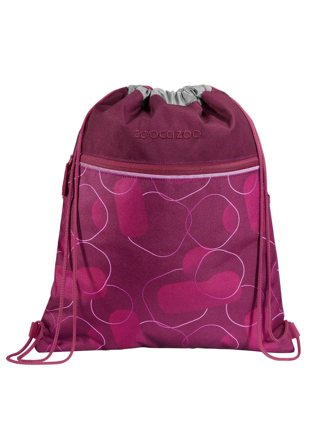 цена Спортивная сумка coocazoo, цвет berry bubbles