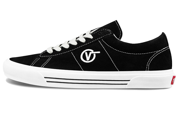 

Замшевые туфли среднего размера Vans Sk8, черные