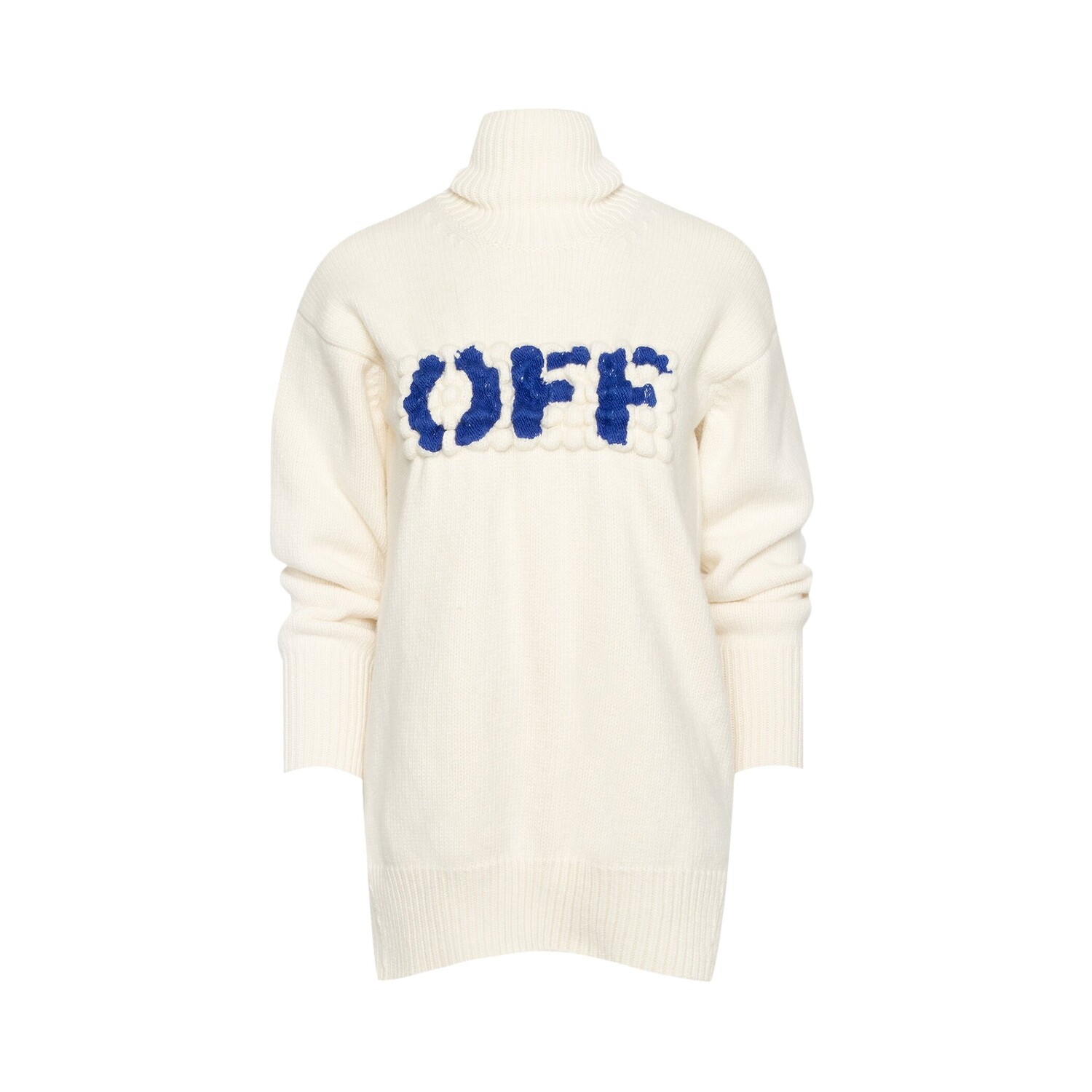 

Off-White Водолазка с логотипом Boiled, цвет Белый/Синий