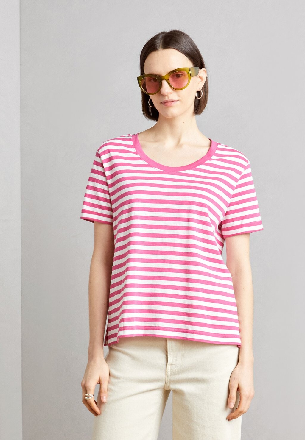 

Футболка с принтом Esprit, цвет pink fuchsia