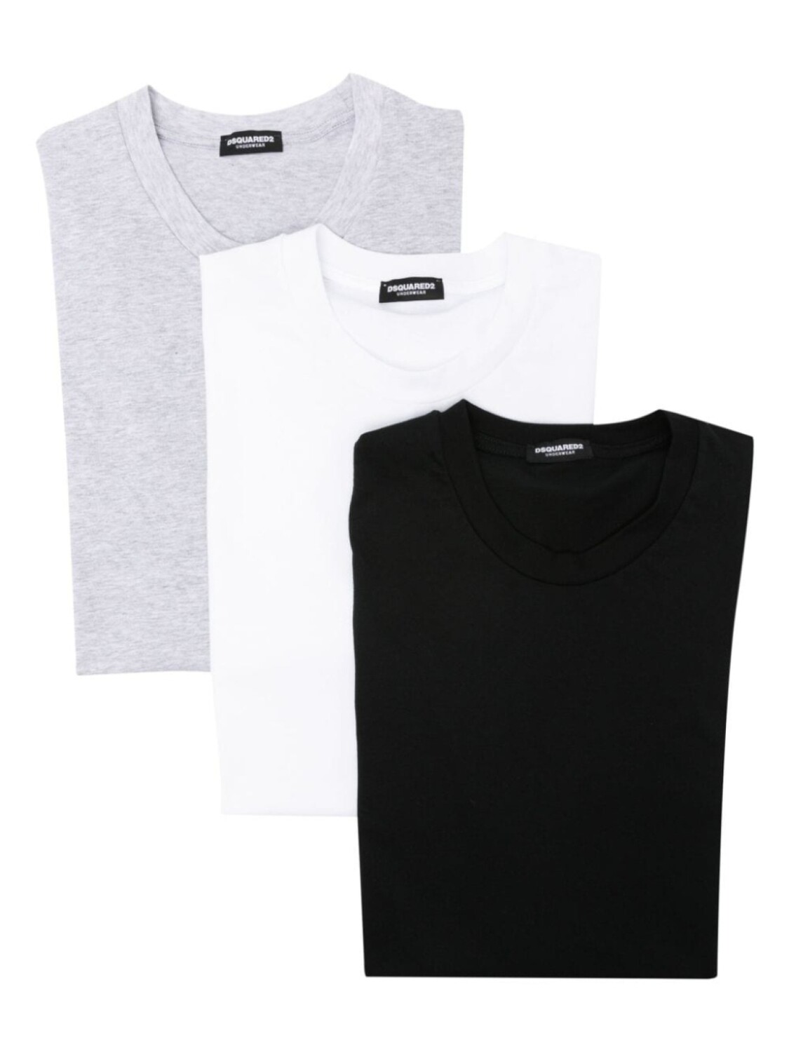 

DSQUARED2 комплект из трех футболок, белый