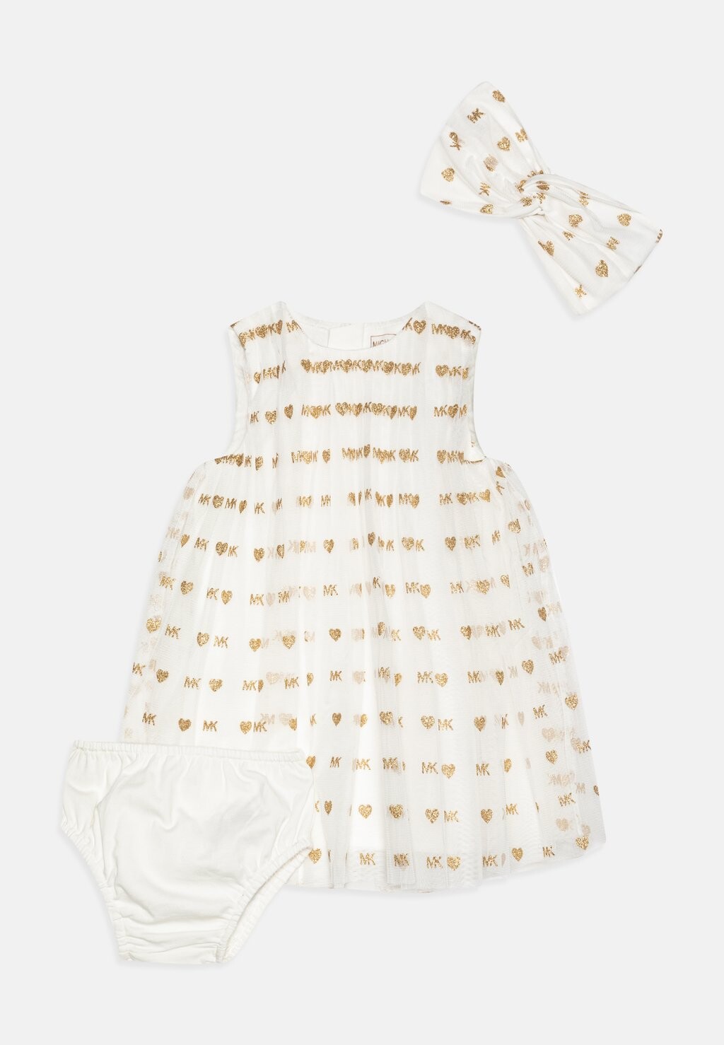 

Подарок на рождение BABY FANCY DRESS Michael Kors Kids, цвет off-white