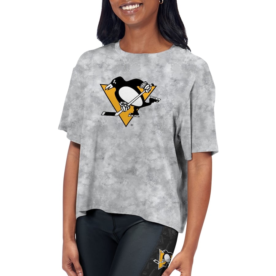 

Футболка с коротким рукавом Certo Pittsburgh Penguins, серый