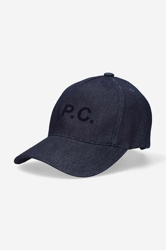 

Бейсболка Casquette Eden A.P.C., темно-синий