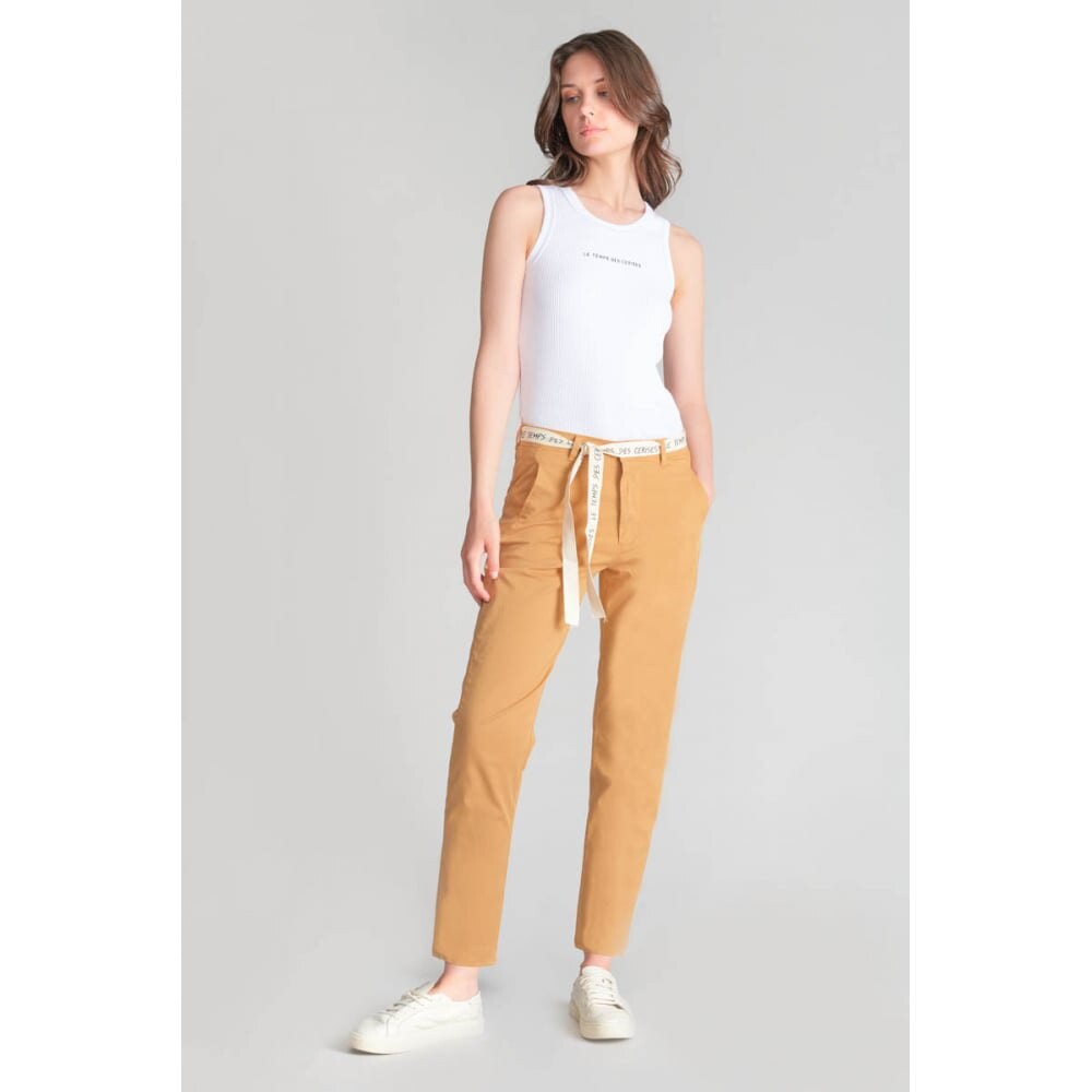 

Брюки Le Temps Des Cerises Arlo High Waist Chino, розовый